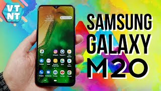 Samsung Galaxy M20 SM-M205F 3/32GB Blue - відео 10