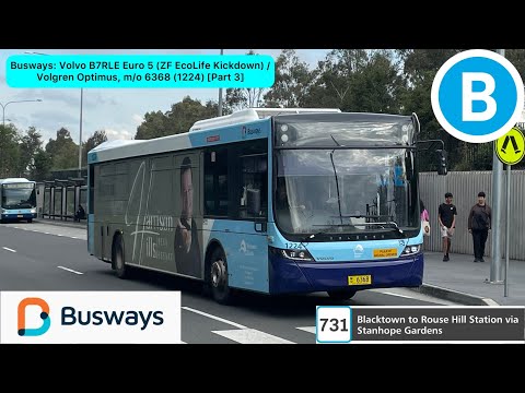 Busways: Volvo B7RLE Euro 5 (ZF EcoLife Kickdown) / Volgren Optimus, m/o 6368 (1224) [Part 3]