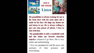 Luyện nghe tiếng anh lớp 6 - UNIT 2: MY HOUSE - phần 2 #short