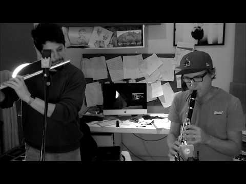 Easy Flute /Clarinet Jazz Duet - Bourbon Street Blues-