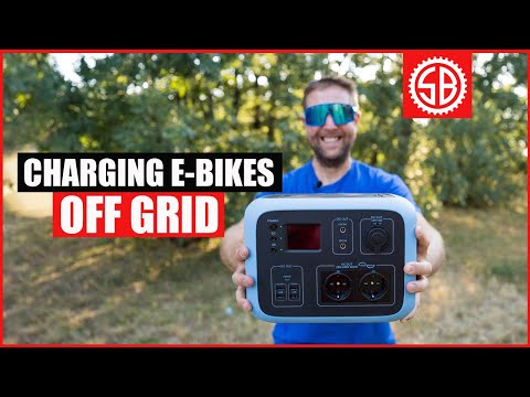 image-How do you charge an electric bike when camping?