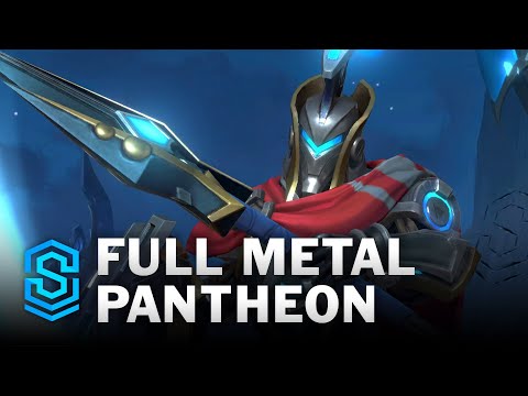 Full Metal Pantheon Wild Rift Skin Spotlight