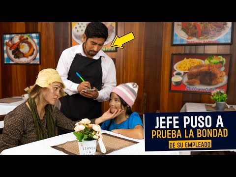 Jefe puso a prueba el trato de su personal con clienta | jefe puso a prueba la bondad de su empleado