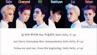 EXO-K - Run [Hangul/Romanization/English] Color &amp; Picture Coded HD