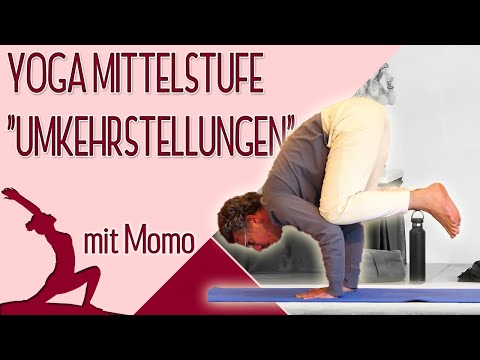 Mittelstufe "Umkehrstellungen" mit Momo - Yoga Vidya Ashram Live - 16:15 Uhr 05.04.2021