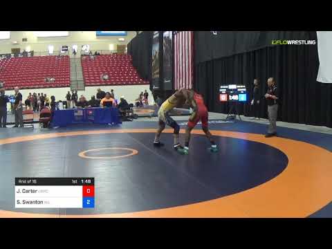 2018 Marine Corps US Open/Senior Men's Greco-Roman 55 Rnd Of 16 - Jemone Carter (USMC) Vs. Schuyle