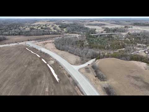 Whites Road realignment where it meets Taunton in Pickering