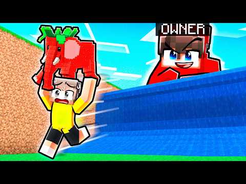 I Pretended to be the OWNER of Escape Tsunami! (Minecraft)
