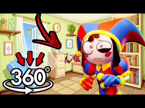 360º The Amazing Digital Circus Breaks Into Your House - Pomni