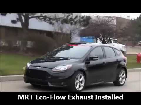 2013-2018 Ford Focus ST MRT Eco-Flow Performance Exhaust System Exterior (91J101)