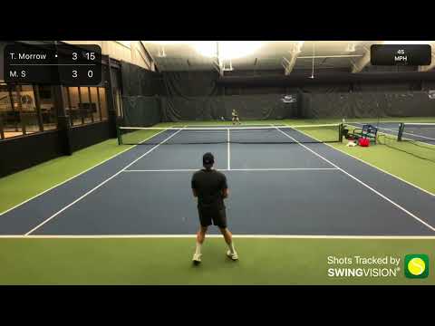 NTRP 3.5 Tennis Match | Tim vs Mike | 3.22.24