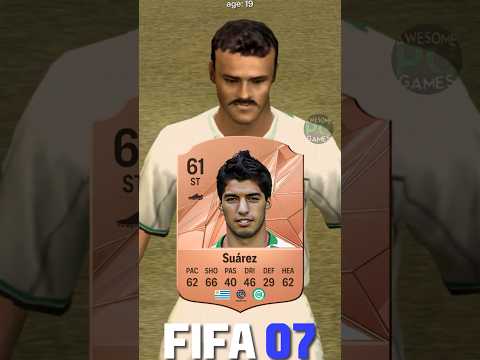 🇺🇾 LUIS SUAREZ fifa evolution (07-25) #eafc25 #fc25 #fifa #suarez #luissuarez #intermiami