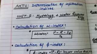 W-index and phi Ø-index | in hindi