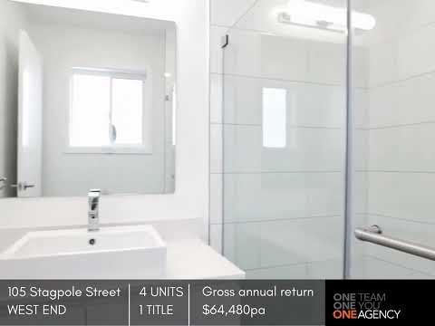 1/105 Stagpole Street, West End, QLD 4810, 4 slaapkamers, 4 badkamers, Unit