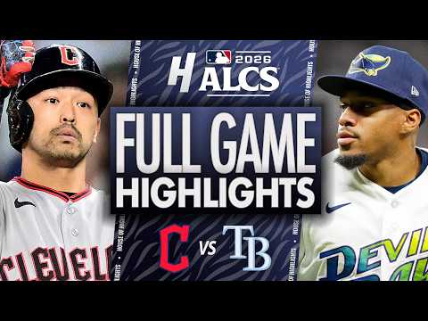 Cleveland Guardians vs Tampa Bay Rays - GAME 2 FULL HIGHLIGHTS | October 13, 2026 MLB Playoffs