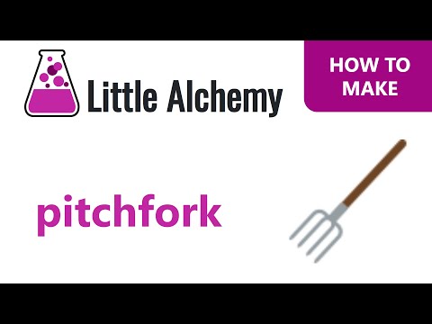 How to make a Pitchfork in Little Alchemy