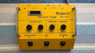 Video thumbnail for Roland GR 100 Quick Demo by Jazz Samurai