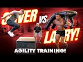 LARRY WHEELS vs OLIVER FORSLIN AGILITY COURSE