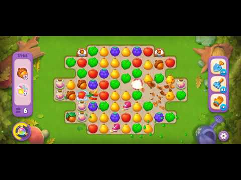 Gardenscapes Level 5466 [Super Hard Level] #androidgameplay #gardenscapesgame #viralvideo #tranding 