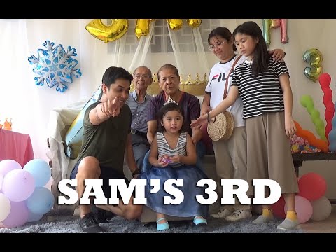 2022 Sam's 3rd birthday Celebration
