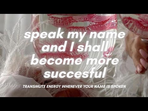 💗Transmute Energy whenever someone is speaking your name💗 | Subliminal that works instantly