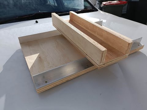 ROUTER SLED Quick and Easy - Flatten Cutting Board