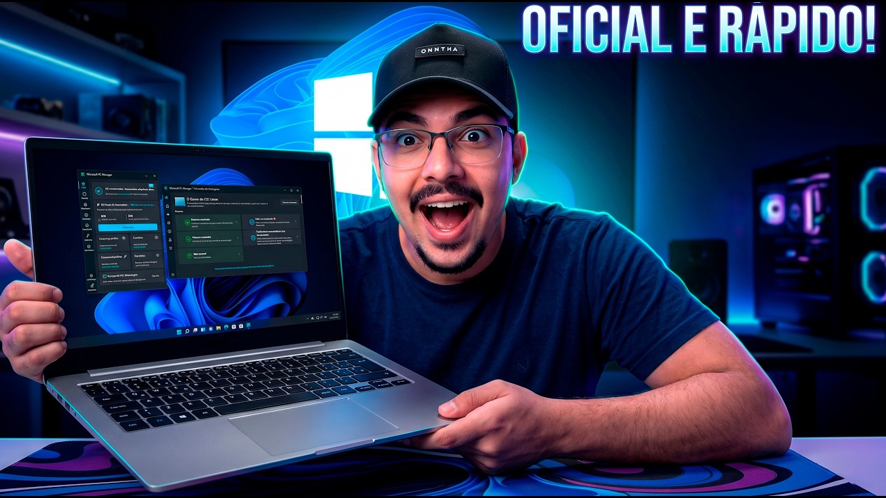 MUDOU O WINDOWS! A própria Microsoft criou o melhor Otimizador de Windows!