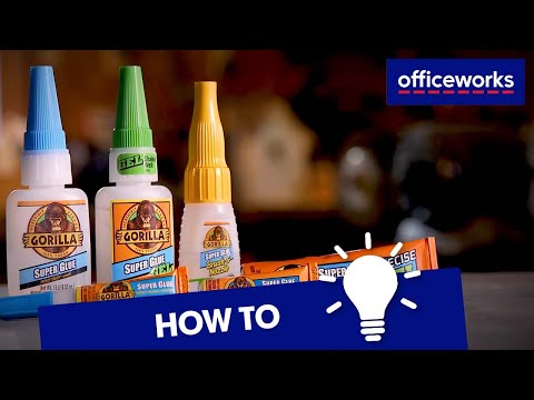 How to Use Gorilla Super Glue