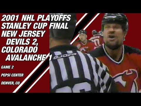 2001 NHL Stanley Cup Final Game 2: New Jersey Devils 1, Colorado Avalanche 1