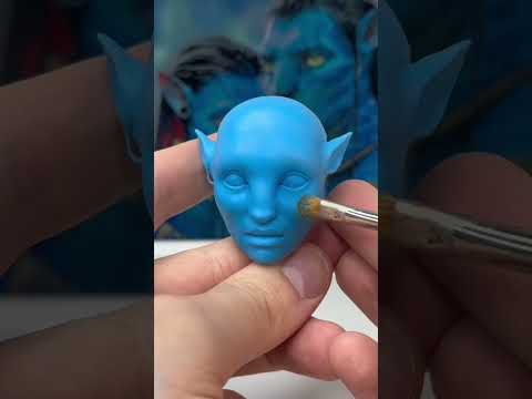 Avatar 💙 #art #diy #artist #disney #shorts #avatar #avatar2 #avatarthewayofwater