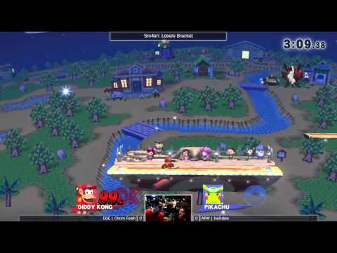 SM4SH @ GOML: APW Hell-Dew vs. EGE Chrim Foish
