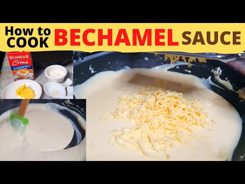 HOW TO MAKE | BEST BECHAMEL CHEESE SAUCE | EASY HOMEMADE RECIPE | Bechamel Cheesy White Sauce
