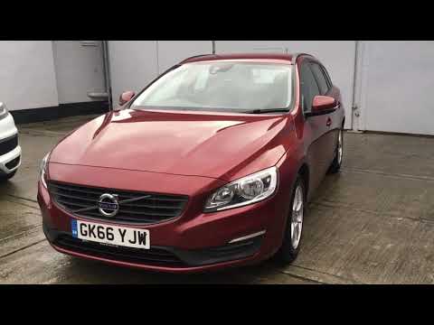 2016/66 Volvo V60 2.0D2 Business Edition Sportwagon Geartronic in Flamenco Red