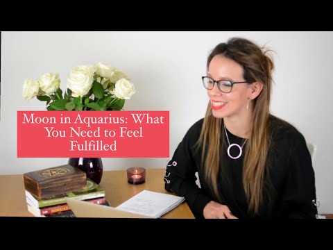 Moon in Aquarius: What you NEED vs what you WANT