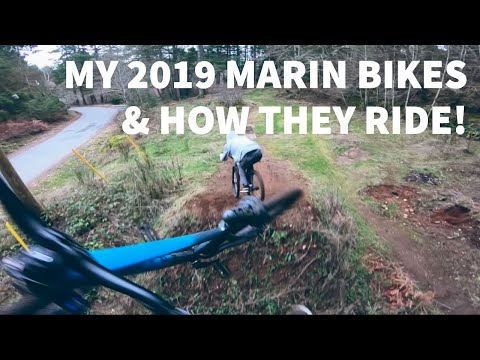 ALL MY 2019 MARIN BIKES & HOW THEY RIDE!