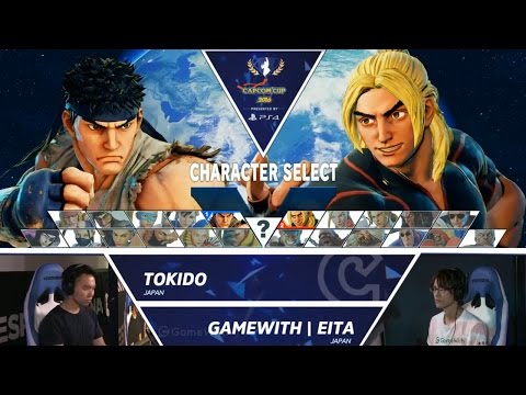 SFV: Tokido vs GW Eita - Capcom Cup Day 1 Top 32 - CPT2016