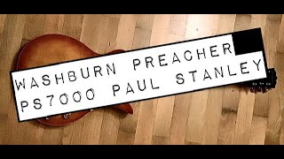 Video thumbnail for Guitar review Washburn Preacher PS7000 Paul Stanley improvised solo by ANYTHING ABOUT MUSIC