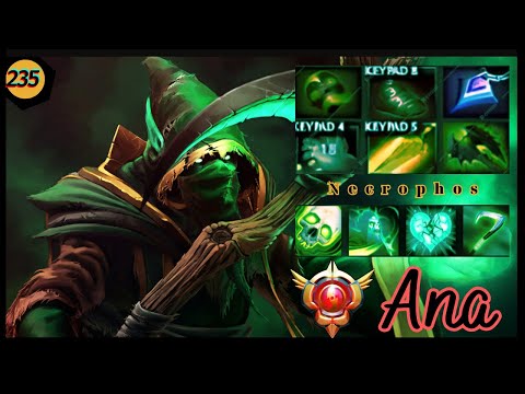 Necrophos Offlane Buyed Hand Of Mida 1St  | Ana Stream Moment 235