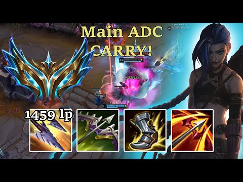 Top 29 NA Challengers playing Jinx - Jinx vs Varus