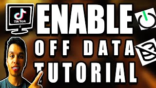 Enable Off Data TikTok Tutorial