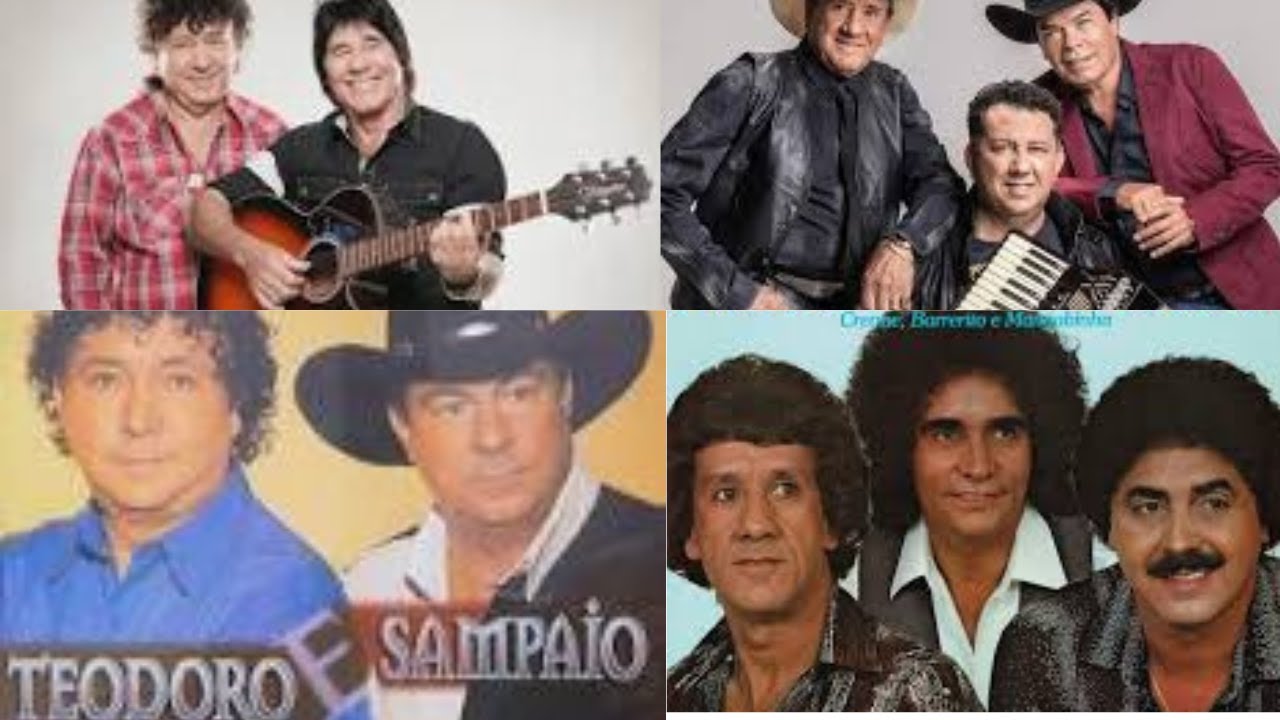"Teodoro & Sampaio e Trio Parada Dura: Os Clássicos Inesquecíveis da Música Sertaneja!"