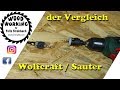 Bohrsenker der Vergleich Wolfcraft gegen SauterShop