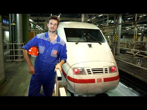 DB-Challenge - Boxenstopp im ICE-Werk Hamburg-Eidelstedt
