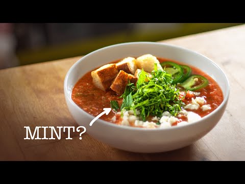 These Ingredients take Gazpacho to the Next Level...