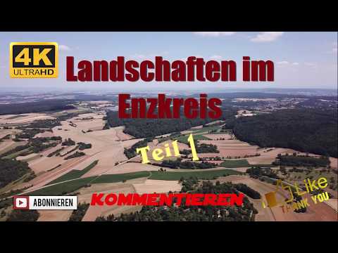 Landschaften Der Enzkreis von oben #DJI Mavic Pro,