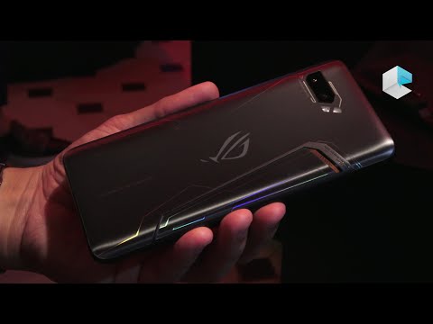 ASUS ROG Phone 2 (ZS660KL) and accessories AeroActive Cooler, TwinView Dock II and ROG Kunai