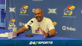 Kansas LB coach Chris Simpson breaks down his position group