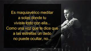 Maquiavélico - Canserbero (Letra)