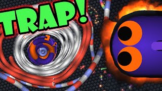 SLITHER.IO INSANE TRAPPING! | Slitherio Epic Funny Montage Gameplay! (Slither.io)(NO mods/bots)
