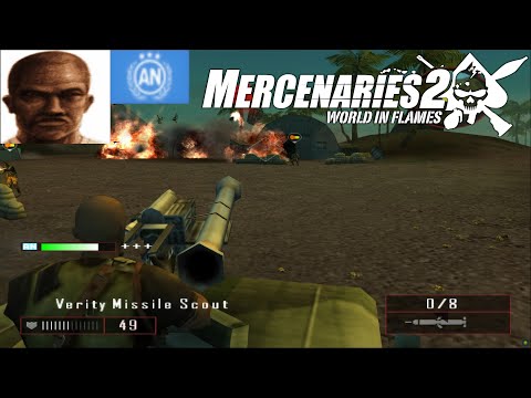 Mercenaries 2: World in Flames (PS2) Side Mission: (AN) Capture Outpost